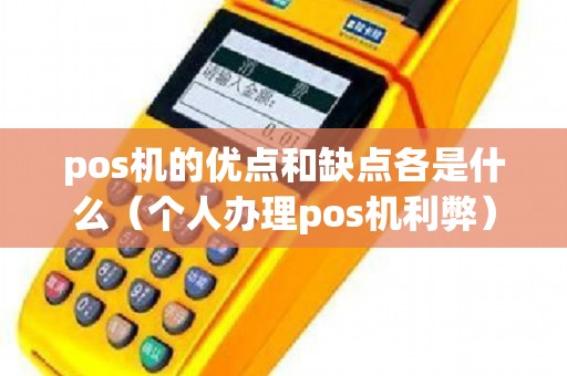 pos機(jī)的優(yōu)點(diǎn)和缺點(diǎn)各是什么（個人辦理pos機(jī)利弊）